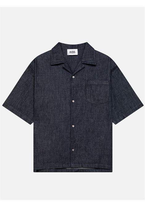 Camicia bowling ALPHA ALPHA STUDIO | Camicie | 5393L9000